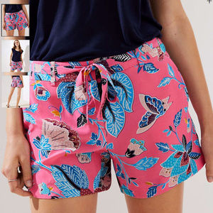 LOFT Shorts - NWT LOFT Bloom Tie Waist Fluid Shorts 10 LOFT Shorts - NWT LOFT Bloom Tie Waist Fluid Shorts 10